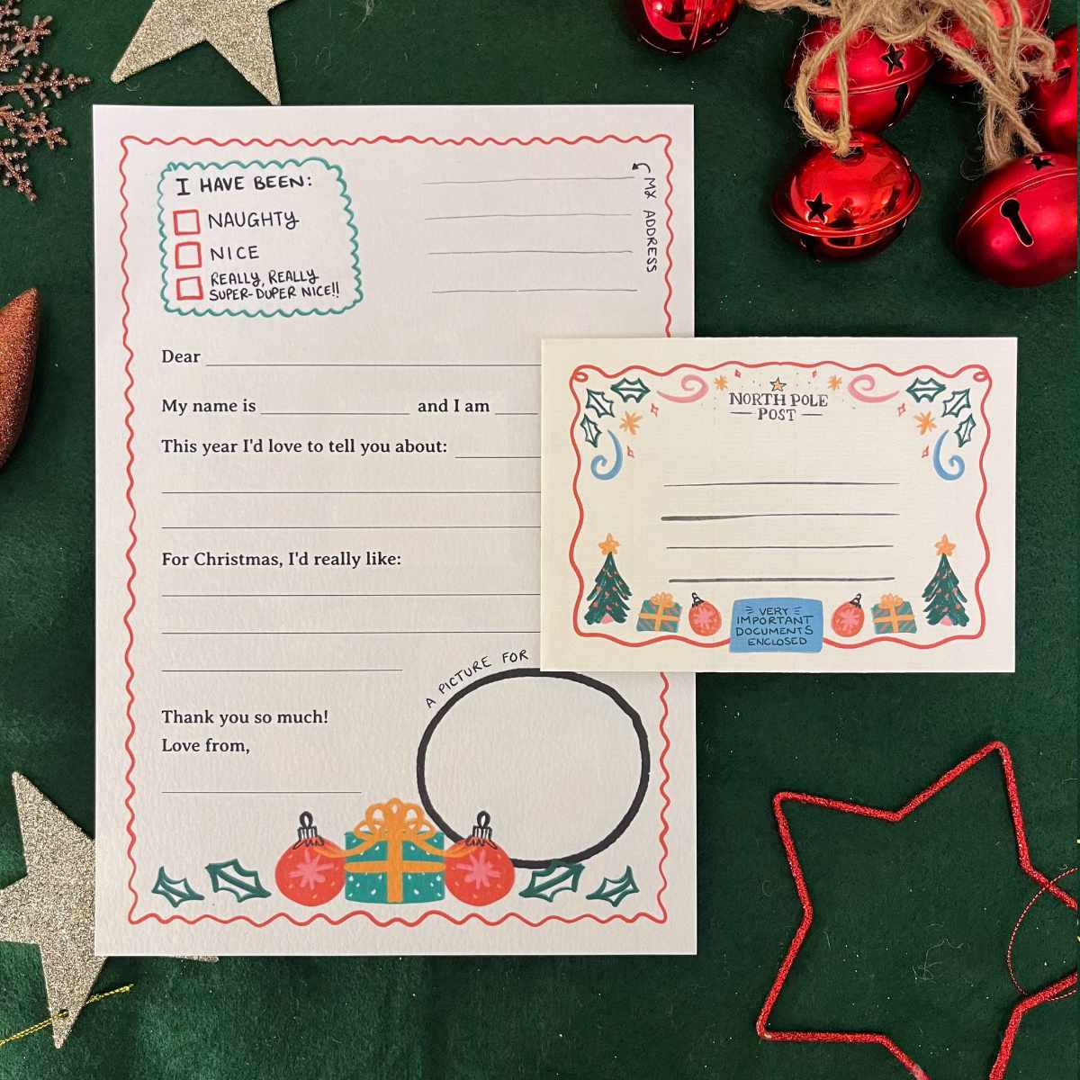 Letter to Santa Kit