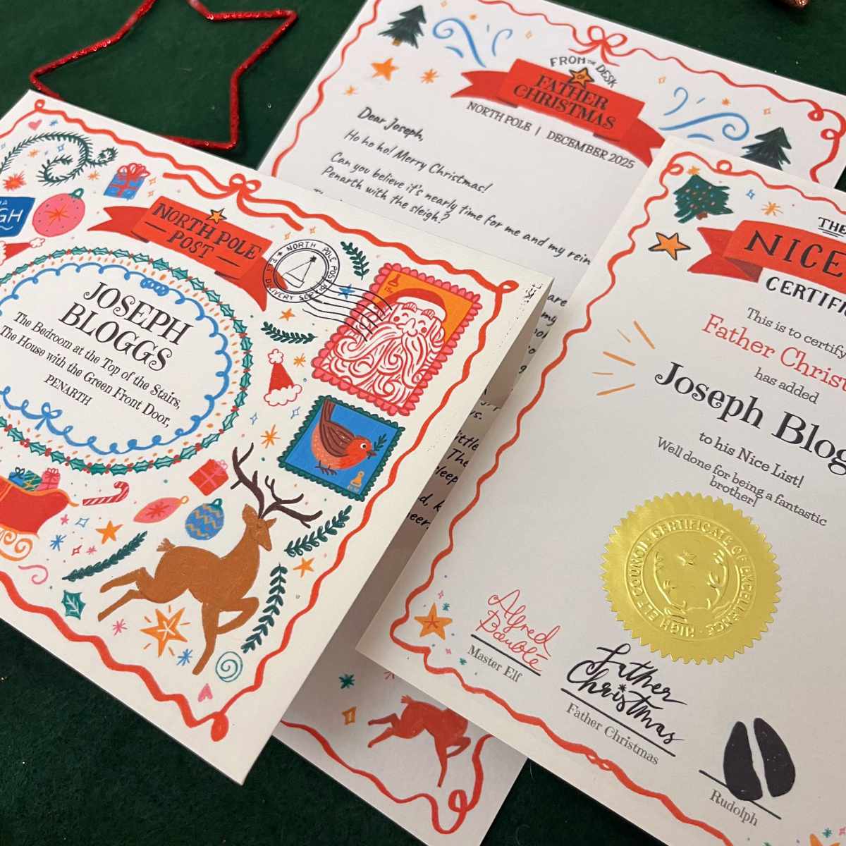 Family Letter Option – Perfect for Multiple Children