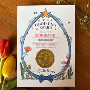 Good Egg Certificate